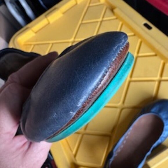 Tieks by Gavrieli Metallic Blue, Size 11 - Picture 8 of 12